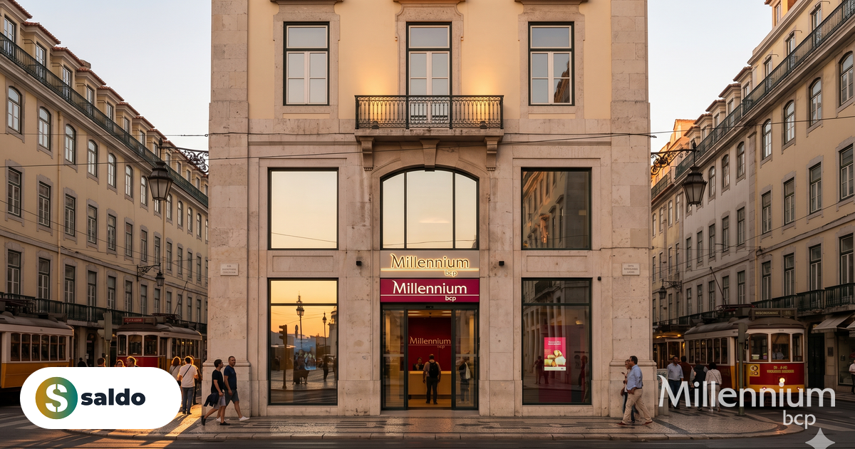 Imagem editorial de Millennium bcp