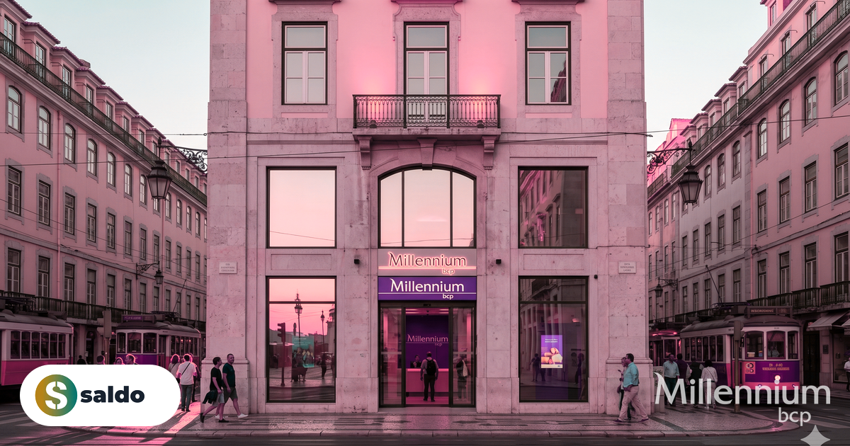 Imagem editorial de Millennium bcp