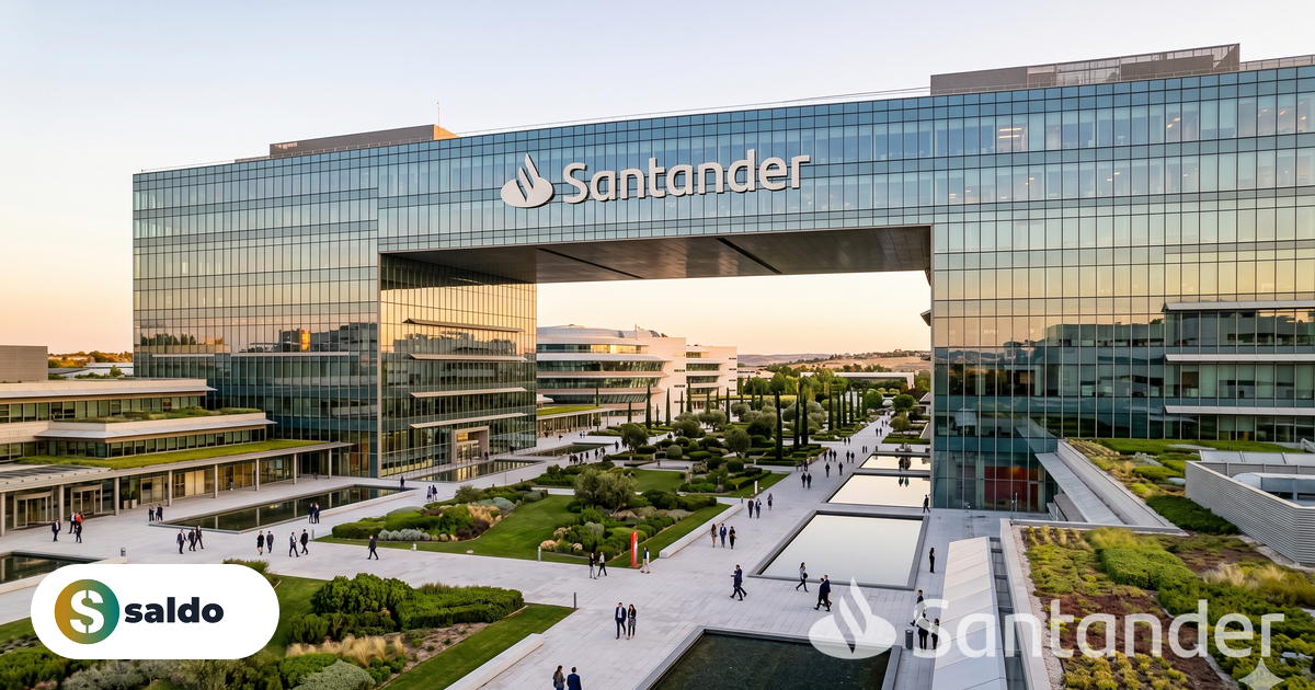 Imagem editorial de Santander