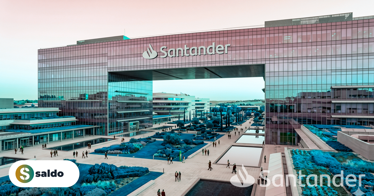 Imagem editorial de Santander